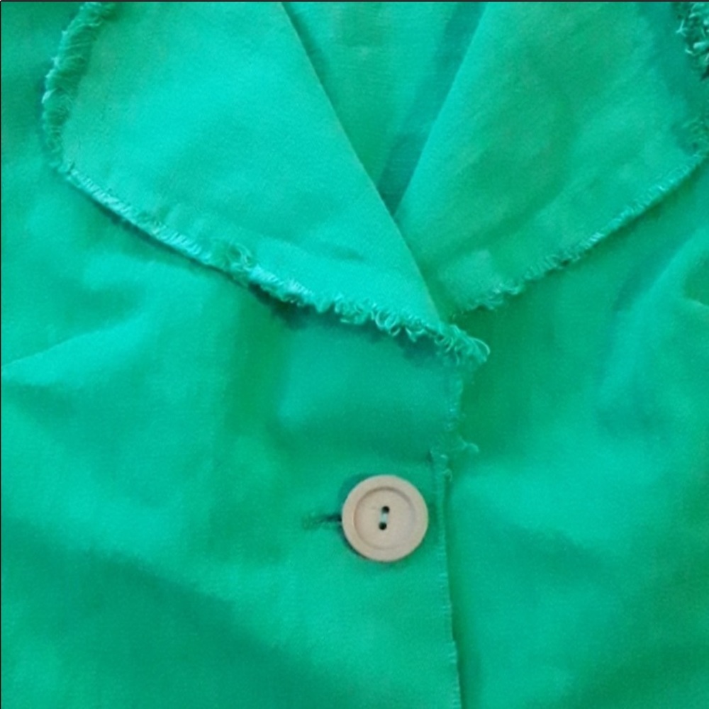 Green mini blazer - Picture 7 of 8